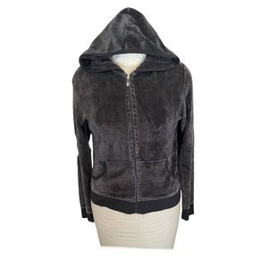 Victoria Secret Grey Hooded Jacket size XS